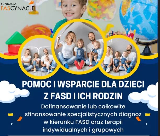 WSPARCIE DZIECI I MŁODZIEŻY Z FASD ORAZ ICH RODZIN.