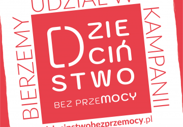 Gminny Ośrodek Pomocy Społecznej w Maniowach dołączył do akcji „Dzieciństwo bez Przemocy”