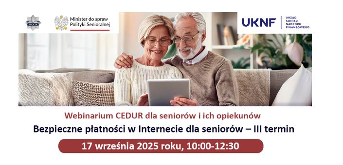 Bezpieczne płatności w Internecie dla seniorów – III termin