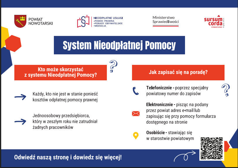Nieodpłatna pomoc prawna