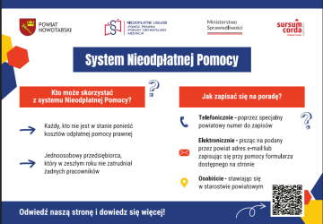 Nieodpłatna pomoc prawna